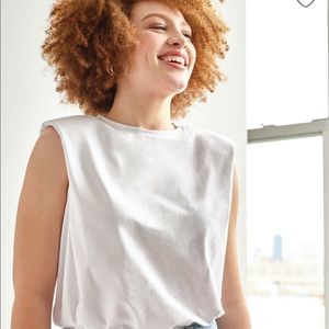 Eloquii Drama Shoulder Tee